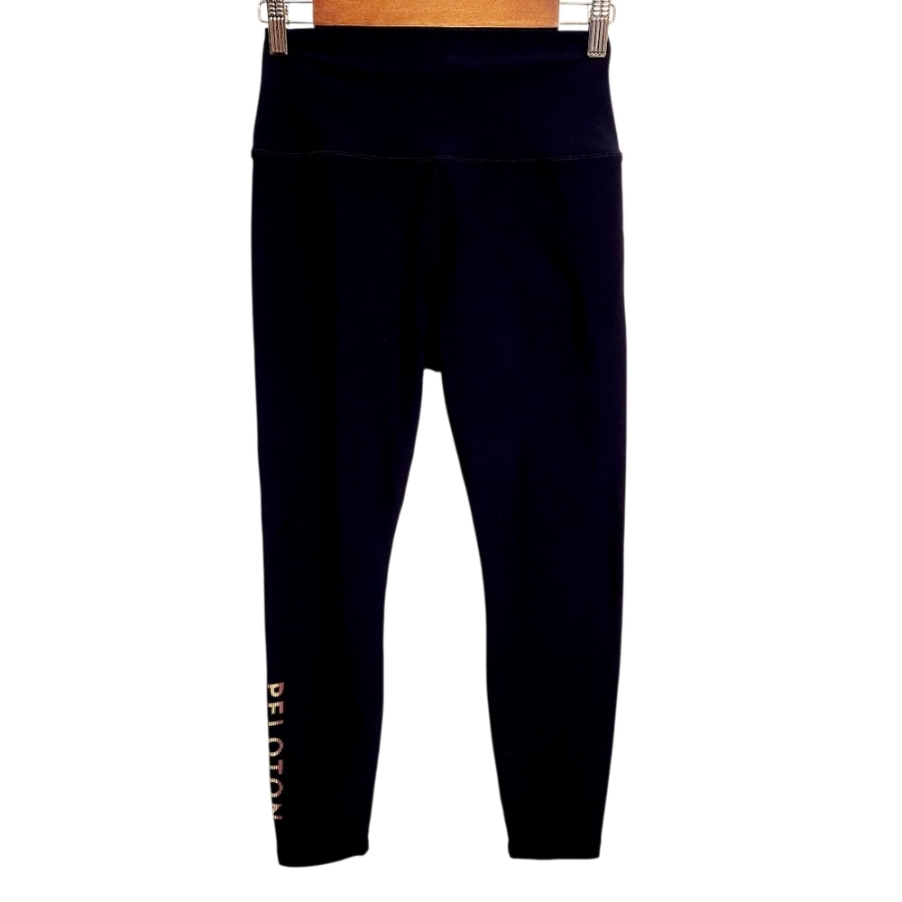 Peloton | Women's Classic Navy Blue Workout or Athleisure Leggings (Size Medium)